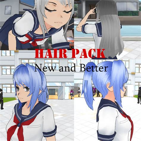 Yandere Simulator Hair Models