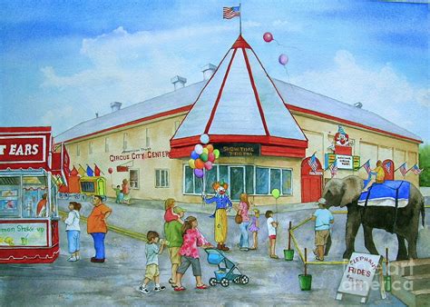 Peru Indiana Circus Painting by Sarah Luginbill - Pixels