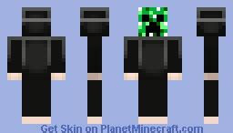 Assassin/Ninja Disguised as Creeper Minecraft Skin