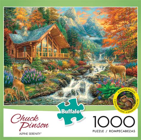 Chuck Pinson Alpine Serenity 1000 Piece Jigsaw Puzzle - Buffalo Games