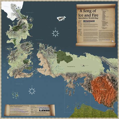 Game of Thrones Interactive Map Understand The Known World