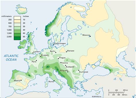 Annual Rainfall in Europe : r/europe