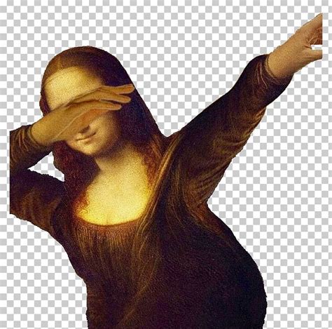 Mona Lisa Dab Art Painting PNG, Clipart, Arm, Art, Artist, Dab ...