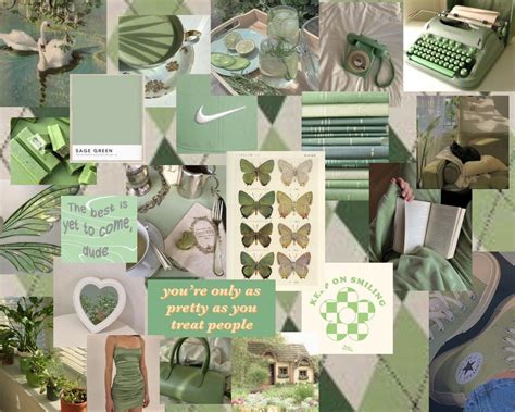 Aesthetic Collage, Green Aesthetic, The Best Is Yet To Come, Treat ...