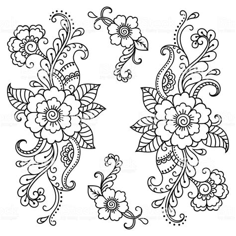 Printable Henna Stencils - Printable Templates