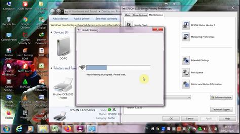 Cara Head Cleaning Printer Epson L120 Manual
