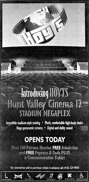 Regal Hunt Valley Stadium 12 - Cinema Treasures