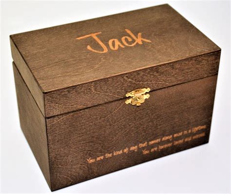 Custom Engraved Wooden Box. Wood Box Personalized and engraved | Etsy