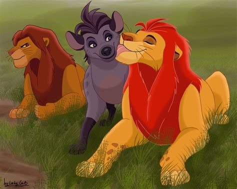 Simba is displeased. I think Jasiri and Kion are cute together. | Lion ...