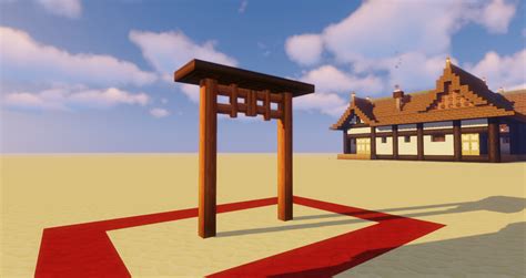 Japanese Torii Gate Minecraft