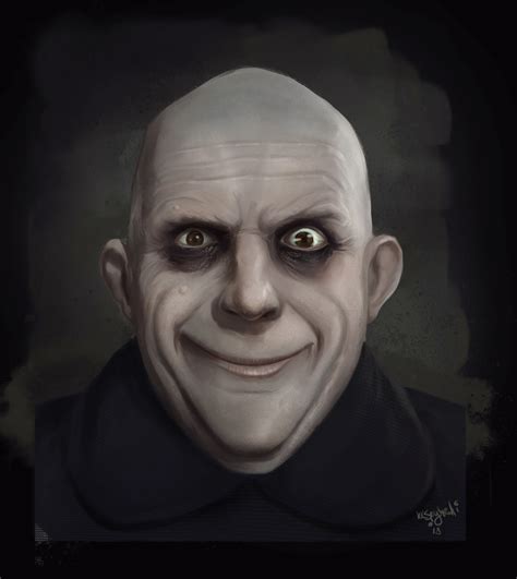 Premium Quality Uncle Fester Halloween Costume Mask, Addams Family Mask ...