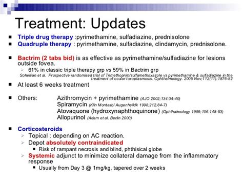 Toxoplasma Gondii: Treatment - Parasitic Infections - AntiinfectiveMeds.com