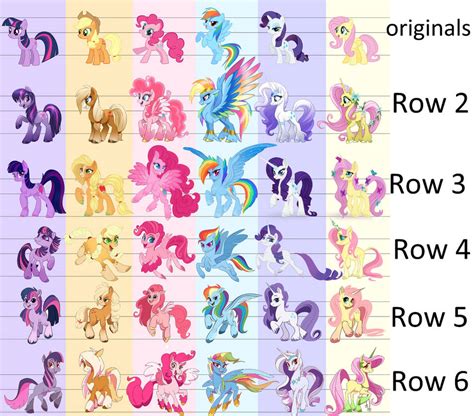 MLP G5 LEAKS - MANE 6 DESIGN CONCEPT by LiaAqila on DeviantArt