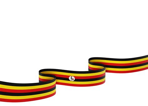 Uganda bandiera design nazionale indipendenza giorno bandiera elemento ...