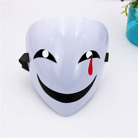 YOUXIXIAN Creative Funny Halloween Adult Prop White Smile Darker Than ...