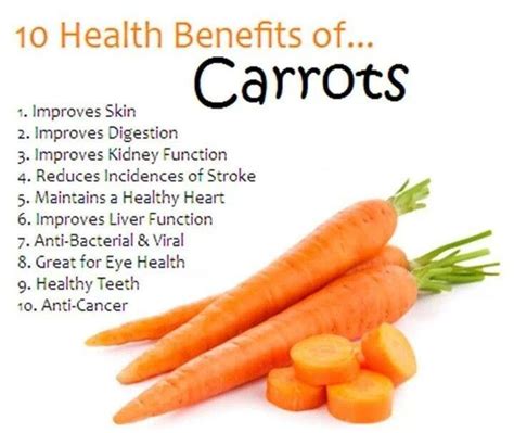 Top 10 Benefits of Carrots #healthtuesday | Health benefits of carrots ...