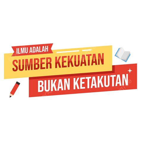 Slogan Pendidikan Vektor, Rajin Belajar, Sekolah Keras, Slogan Belajar ...