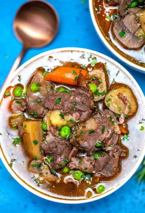 Lamb Stew (Irish) in a Slow Cooker Recipe [Video] - S&SM