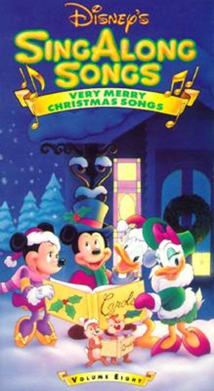 Sing Along Songs Very Merry Christmas Songs On Walt Disney Home Video ...