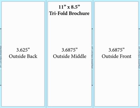 Free Tri Fold Brochure Template Google Docs Of Free Printable Tri Fold ...