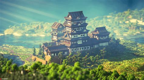 Japanese Castle Himeji. : r/Minecraftbuilds