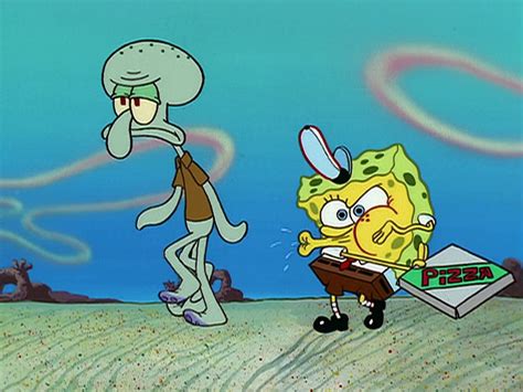 Image - Pizza Delivery (SpongeBob and Squidward).jpg | Encyclopedia ...