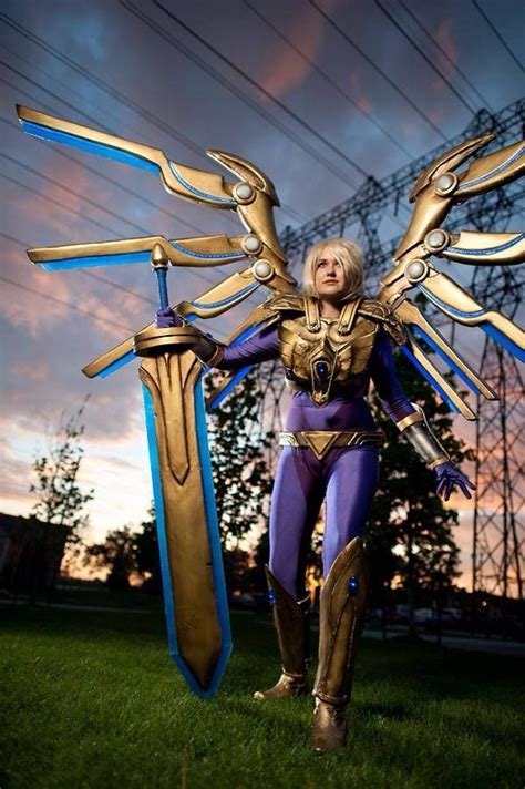 Kayle from League of Legends Cosplayed by Ashari Props by Ashan ...