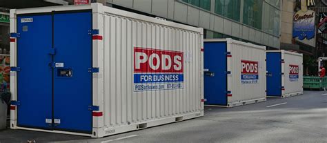 Portable Commercial Storage Containers & Units for Rent