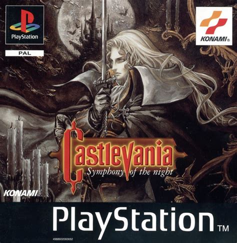 Castlevania: Symphony of the Night (1997) PlayStation box cover art ...