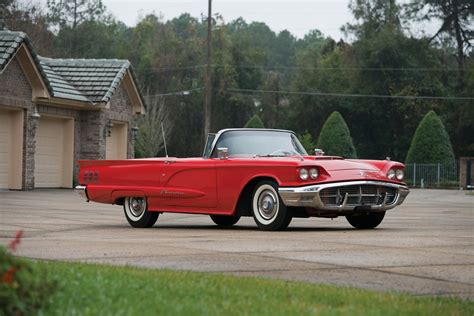 1960, Ford, Thunderbird, Convertible, Classic, Luxury Wallpapers HD ...