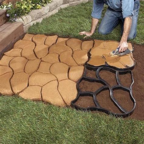 (50% Off Now) Pathway Mold DIY Stone Walkaway – List Inspo Garden ...