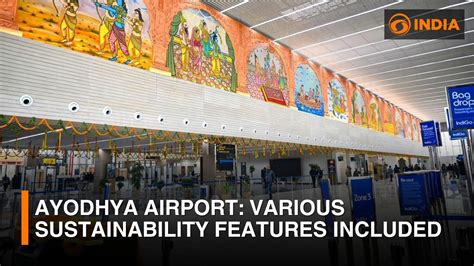 Ayodhya Airport: Various sustainability features included | DD India ...