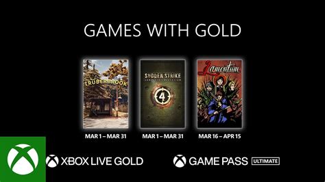 Xbox Games With Gold March 2023 Titles Revealed - Gameranx