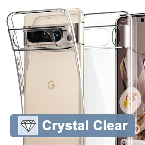 Flexi Slim Gel Case for Google Pixel 8 Pro (Clear)