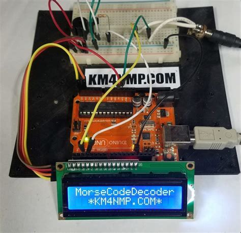 Arduino Oscillator with Morse Code Decoder – KM4NMP