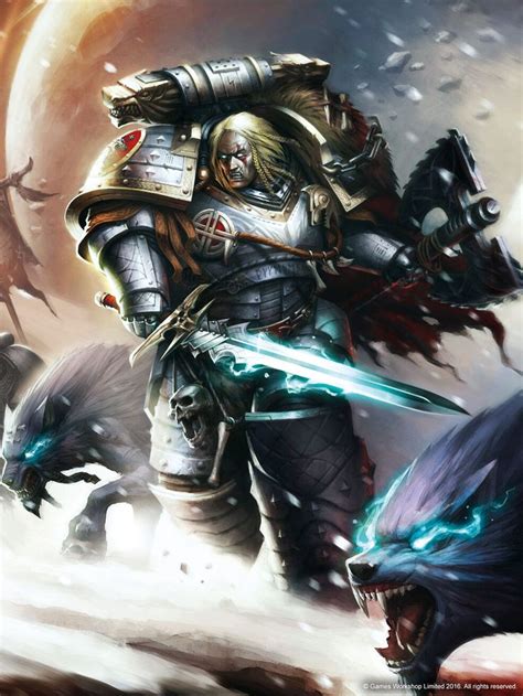 Leman Russ | Space wolves, The horus heresy, Warhammer 40k artwork