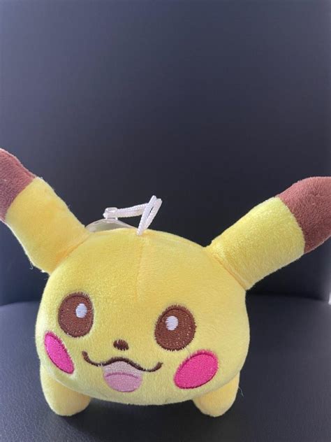 Pikachu plushie, Hobbies & Toys, Toys & Games on Carousell