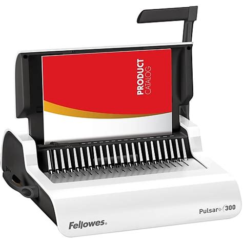 Fellowes® Pulsar+™ Manual Comb Binding Machine | Staples