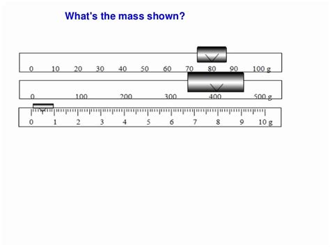 Triple Beam Balance Practice Worksheet