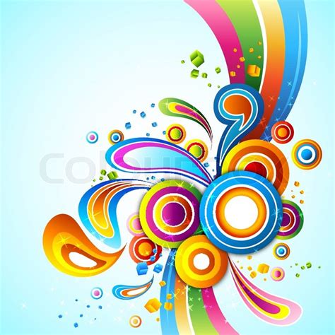 Background with lots of colors | Stock vector | Colourbox