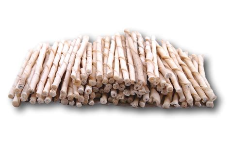 Rawhide Natural Twist Sticks -Pack of 100 from Top Dog Chews - Regular ...