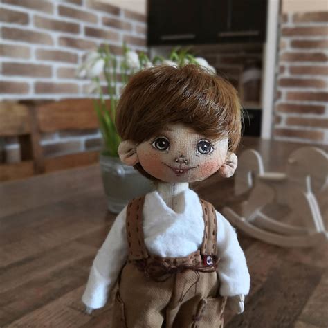 Doll boy handmade handmade rag doll. | Etsy