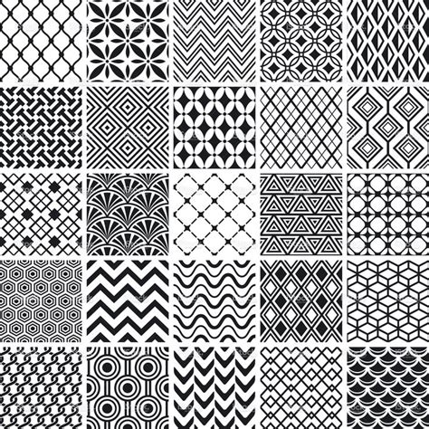 Set of simple geometric patterns. | Simple geometric pattern, Geometric ...