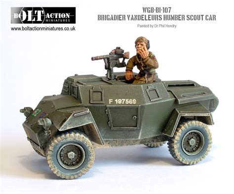 Preview: Vandeleur's Humber Scout Car! - Warlord Games