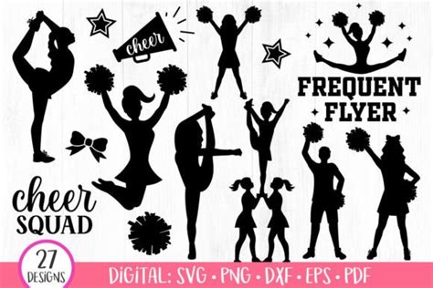 300 Cheer Clipart Designs & Graphics