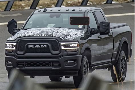 2023 Ram 2500 Rebel Crew Cab Spied Testing - Pickup Trucks US