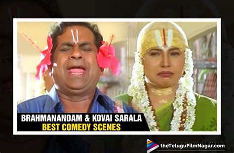 Brahmanandam & Kovai Sarala Best Comedy Scenes | Back 2 Back Latest ...