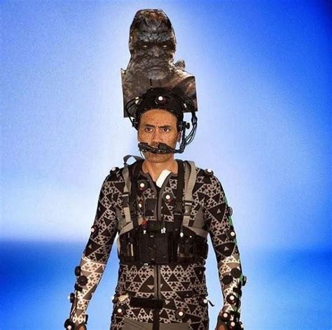 Taika Waititi motion capturing as Korg | Taika waititi, Marvel actors ...