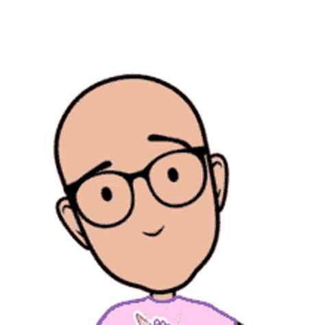 Bald Cartoon Question Mark GIF | GIFDB.com