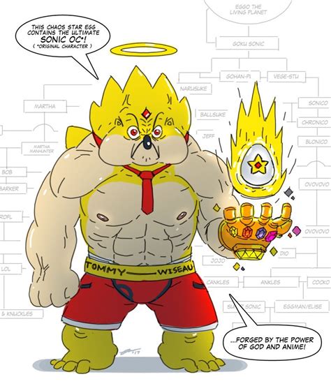 "Tyson Hesse’s Big Fat Super Sonic" - by Alpha. | Sonic Original ...